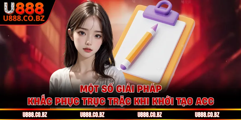 Một số giải pháp khắc phục trục trặc khi khởi tạo acc