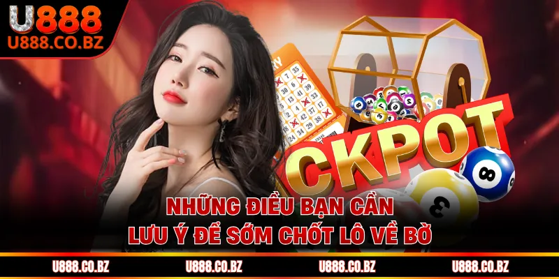 Những điều bạn cần lưu ý để sớm chốt lô về bờ