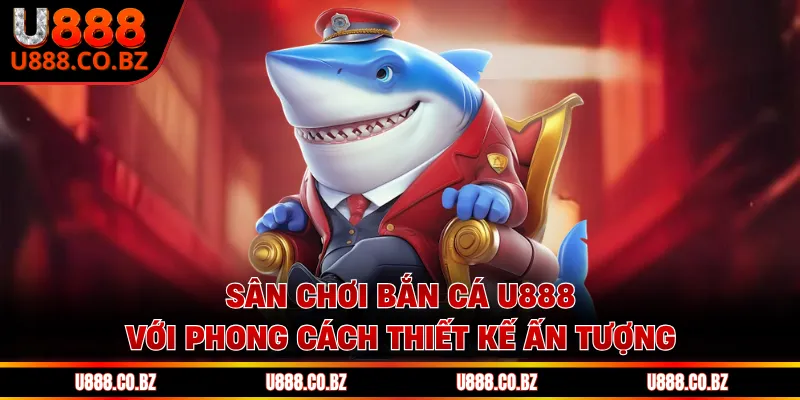 Sân chơi bắn cá U888 với phong cách thiết kế ấn tượng