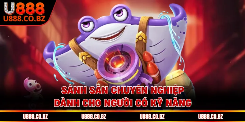 Sảnh săn chuyên nghiệp dành cho người có kỹ năng